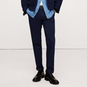 Banana Republic Blue Chinos Tailored Fit Flat Front Size 36x30